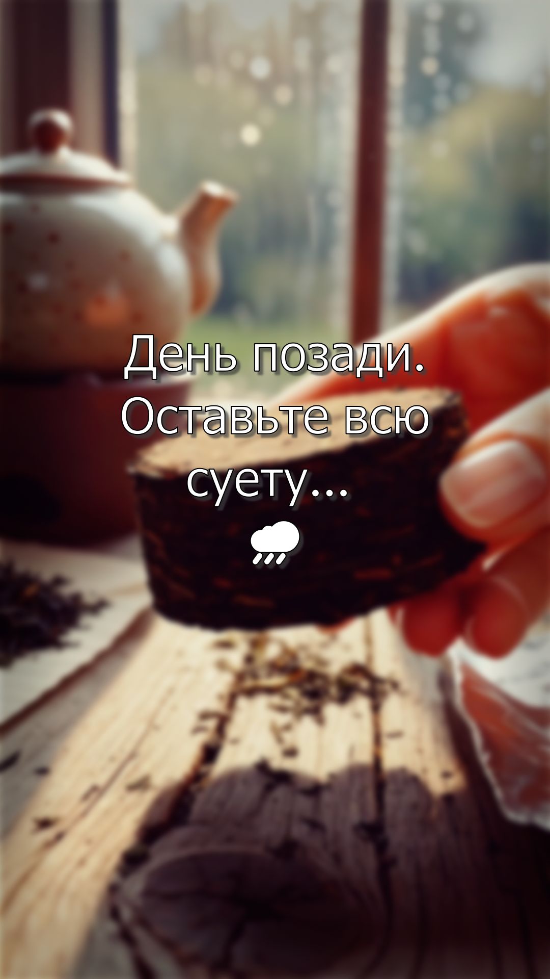 Чай, который никуда не спешит 🍵🌿 #Shorts #Эмбиент #Velum