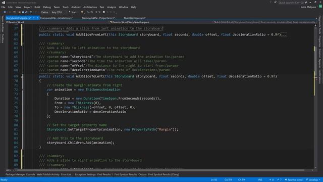 #12  C# WPF UI - Привязка модели представления MVVM к анимациям