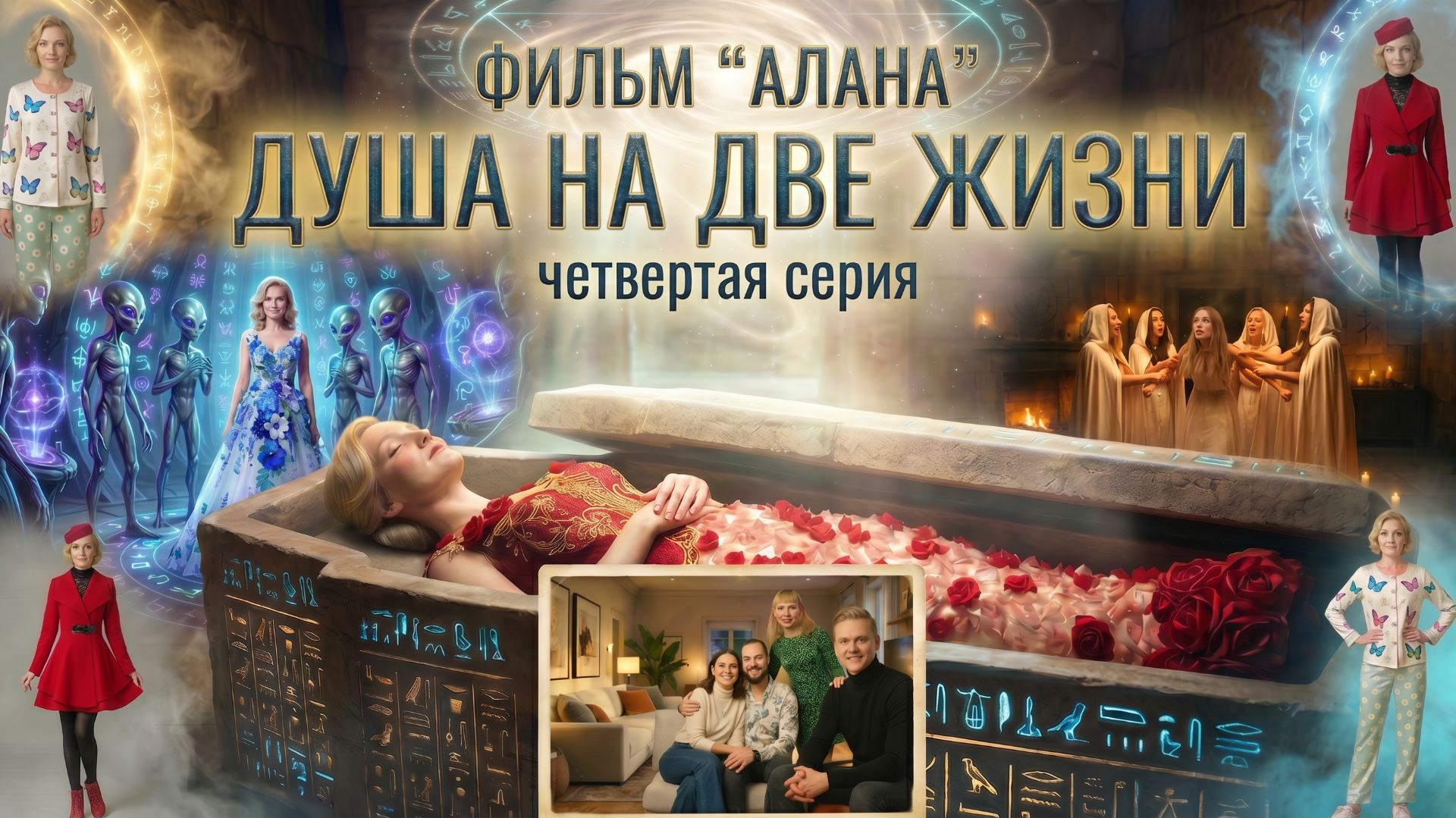АЛАНА 4 серия ДУША НА ДВЕ ЖИЗНИ O💓D