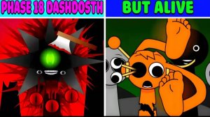 sprunki phase 18 DASHOOSTH (не оригинал) но они выжили