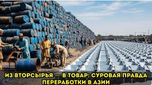Из вторсырья — в товар: суровая правда переработки в Азии