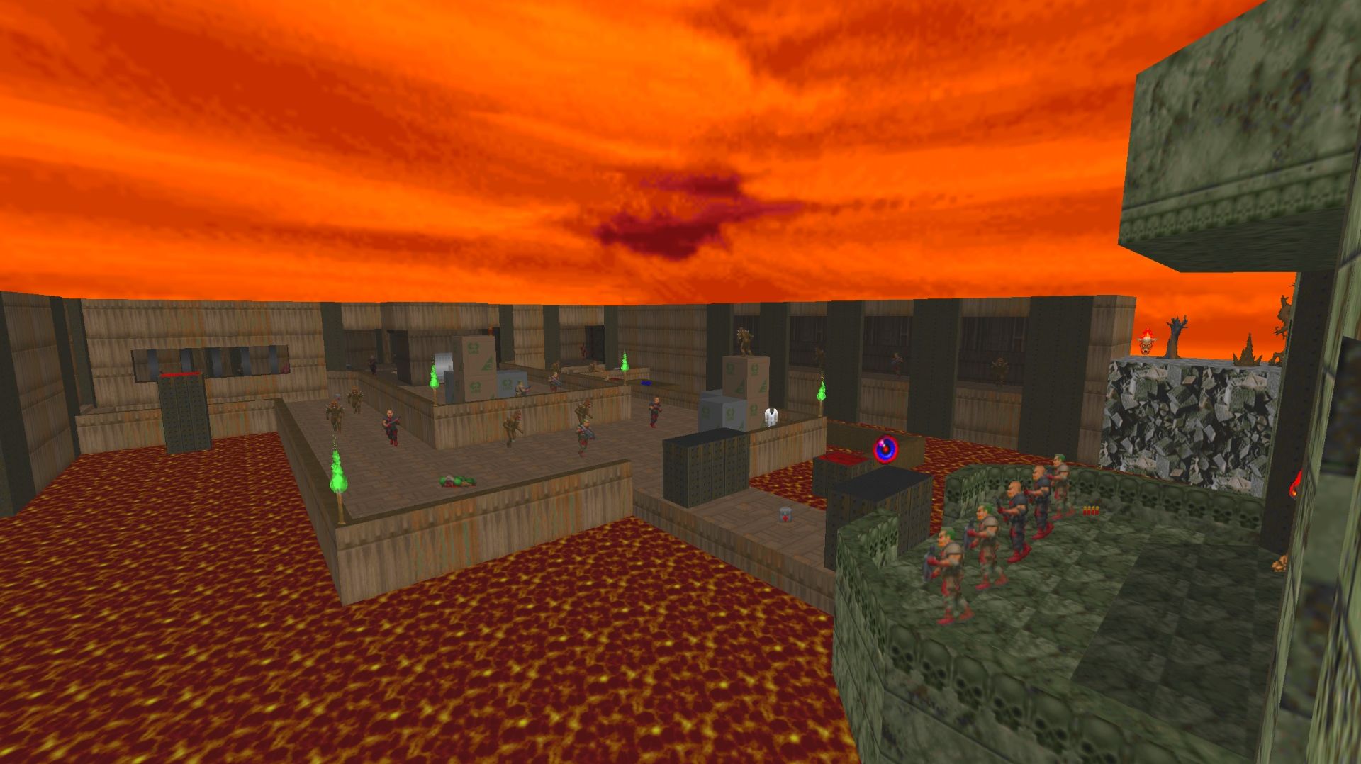 E4M3: Despair – Doom the Way ID Did: The Lost Episodes [Все секреты] смотреть онлайн