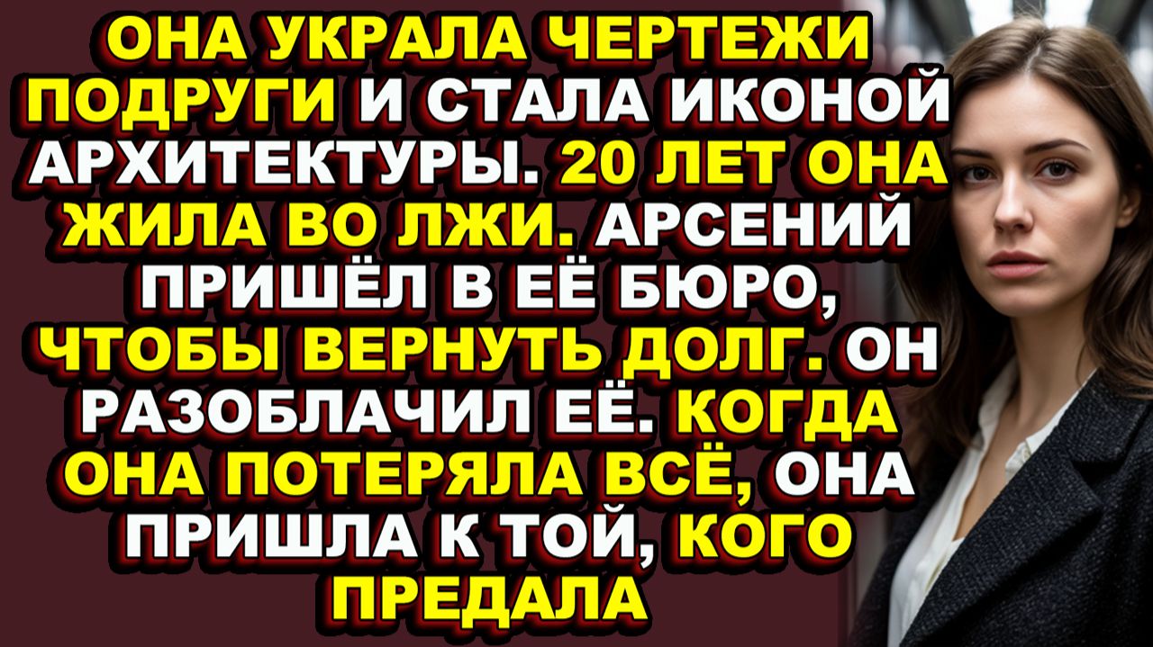 Истории из жизни|Она думала, что стажёр — её ученик, но он был мстителем, который ждал 20 лет|Ауди