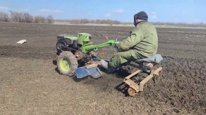 САМОХОДНАЯ ПОЧВОФРЕЗА ИЗ МОТОБЛОКА
