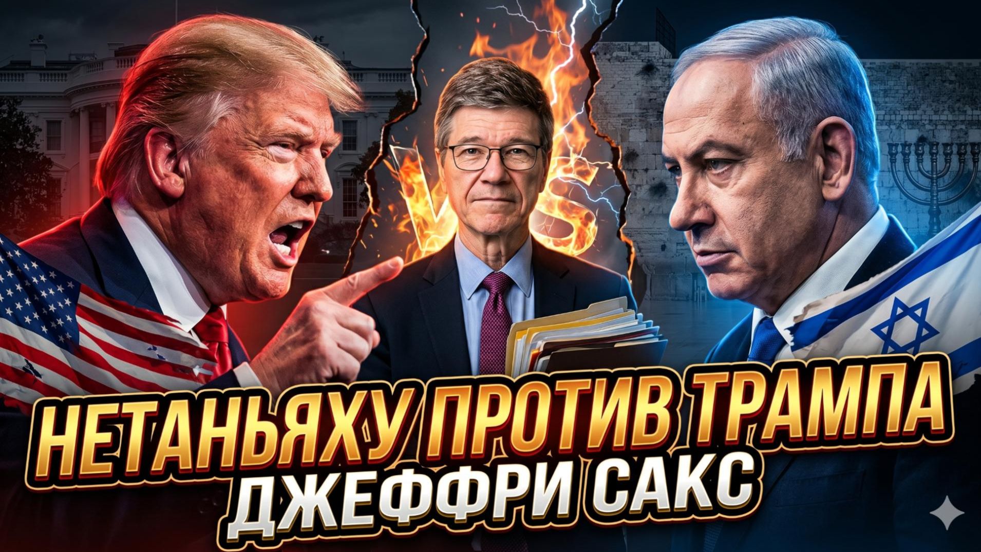 ⚡️Джеффри Сакс | ДРУЗЬЯ СТАЛИ ВРАГАМИ?  Правда о конфликте Нетаньяху и Трампа