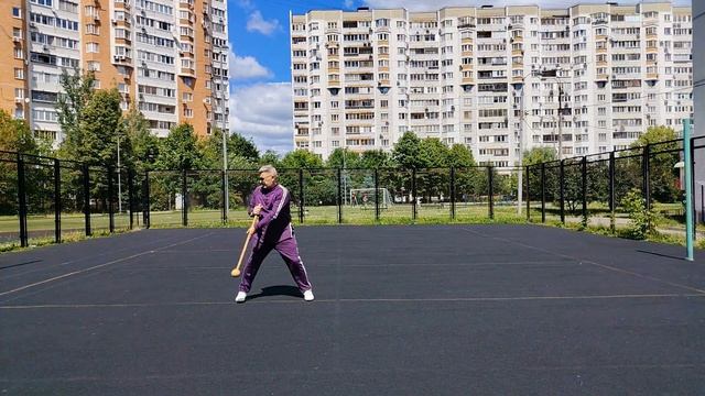 Упражнения с деревянным колокольчиком для фитнеса (5)