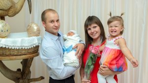 Выписка младшего сына Егора из роддома г.Борисоглебска.
