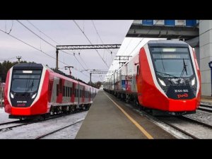 Новый российский электропоезд ЭС104 «Финист»