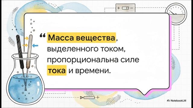 Физика 10 класс § 119 Электрический ток в жидкостях Закон электролиза