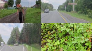 Наш новый день в деревне.Едем в лес ,на заправку в Тюменскую обл