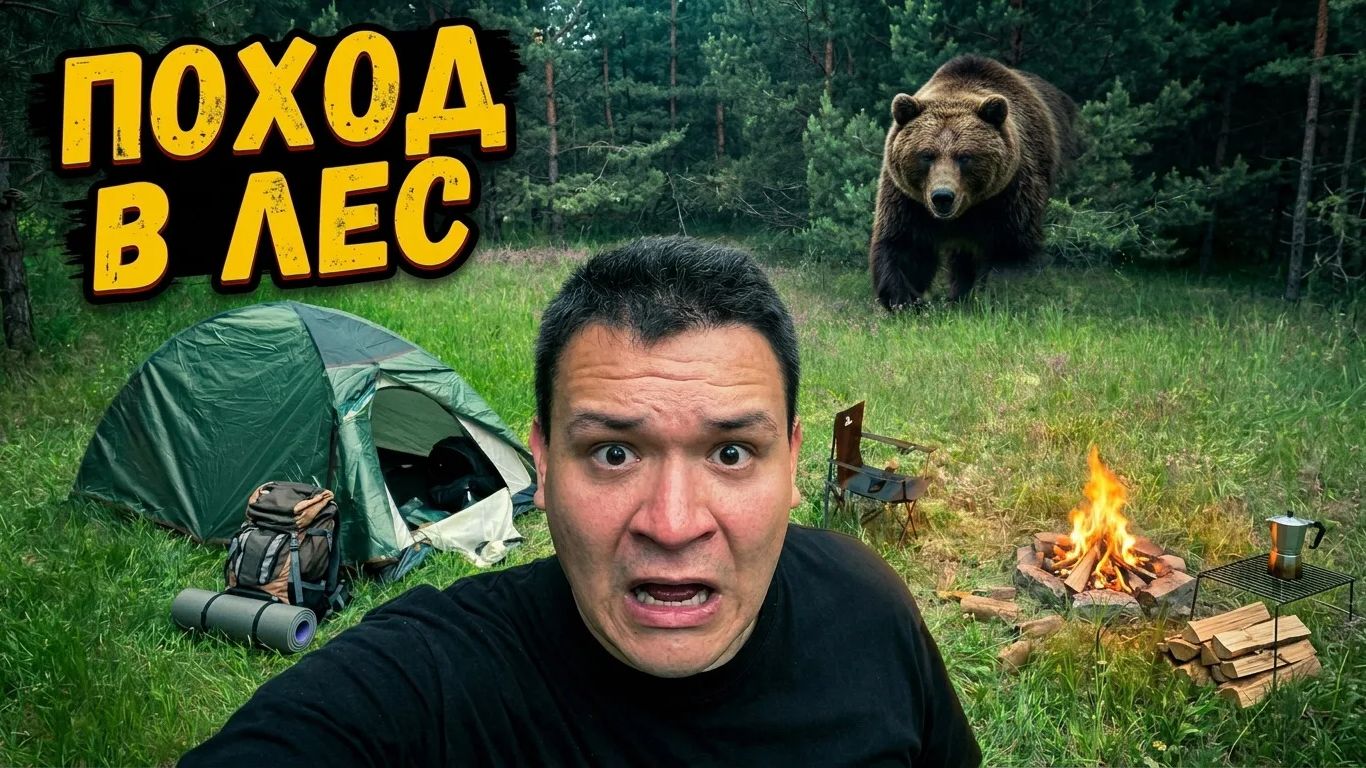 ПОХОД В ЛЕС. ПРОБУЮ ИРП