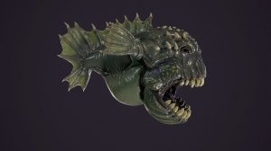 Fish Monster 03 - Presentation, test animations