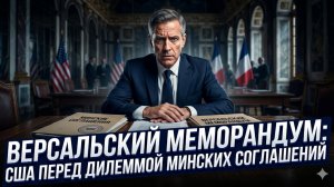 💥Повторение пройденного: США могут повторить судьбу Украины, подписав Версальский меморандум