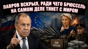 Европа случайно призналась, зачем ей переговоры, а США прячут биологический след