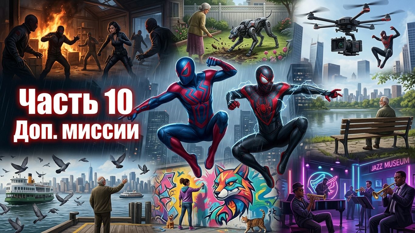 Marvel’s Spider-Man 2 [PC, 2023] — Часть 10. Доп. мисии