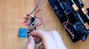 Светодиодная мигалка на микросхемах CD4022 и LM555