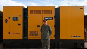 Дизельный генератор PCA-POWER, PSD-1250kVA на базе дизельного двигателя SHANGHAI