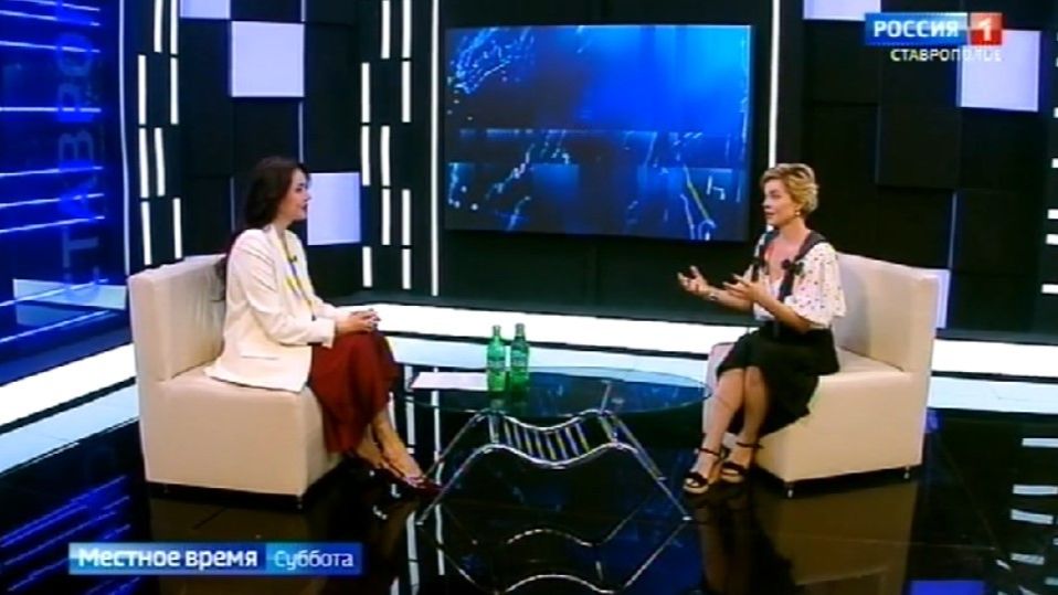 Ставропольская черешня и мороженое привлекли федеральных журналистов смотреть онлайн