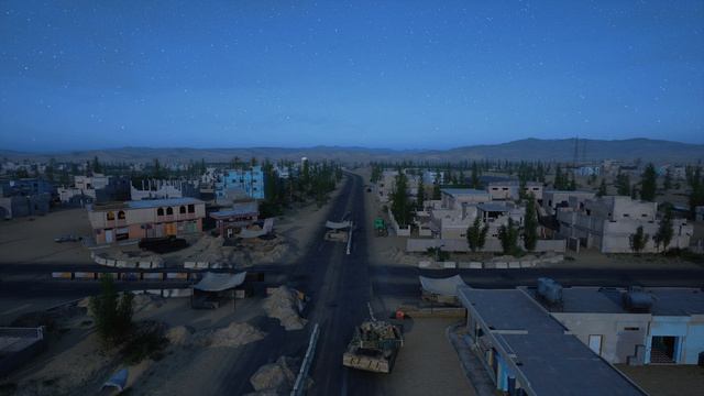 Ночной бой на Мутахе в SQUAD