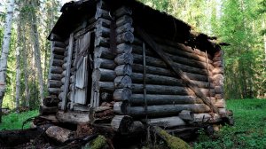 СТАРАЯ ИЗБА, ЧТО ВНУТРИ! РЫБАЛКА В ТАЙГЕ, КРУПНАЯ ЩУКА НА СПИННИНГ.