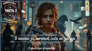 🎧 АУДИОКНИГА ПОЛНОСТЬЮ 🧭 В погоне за мечтой себя не забудь 🌆 Городское фэнтези  💫 ЧАСТЬ 2️⃣