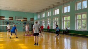 Волейбол. Московское долголетие.