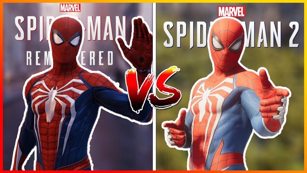 SPIDER MAN 2 И SPIDER MAN REMASTERED - ФИЗИКА И ДЕТАЛИ | СРАВНЕНИЕ ЧЕЛОВЕК ПАУК смотреть онлайн