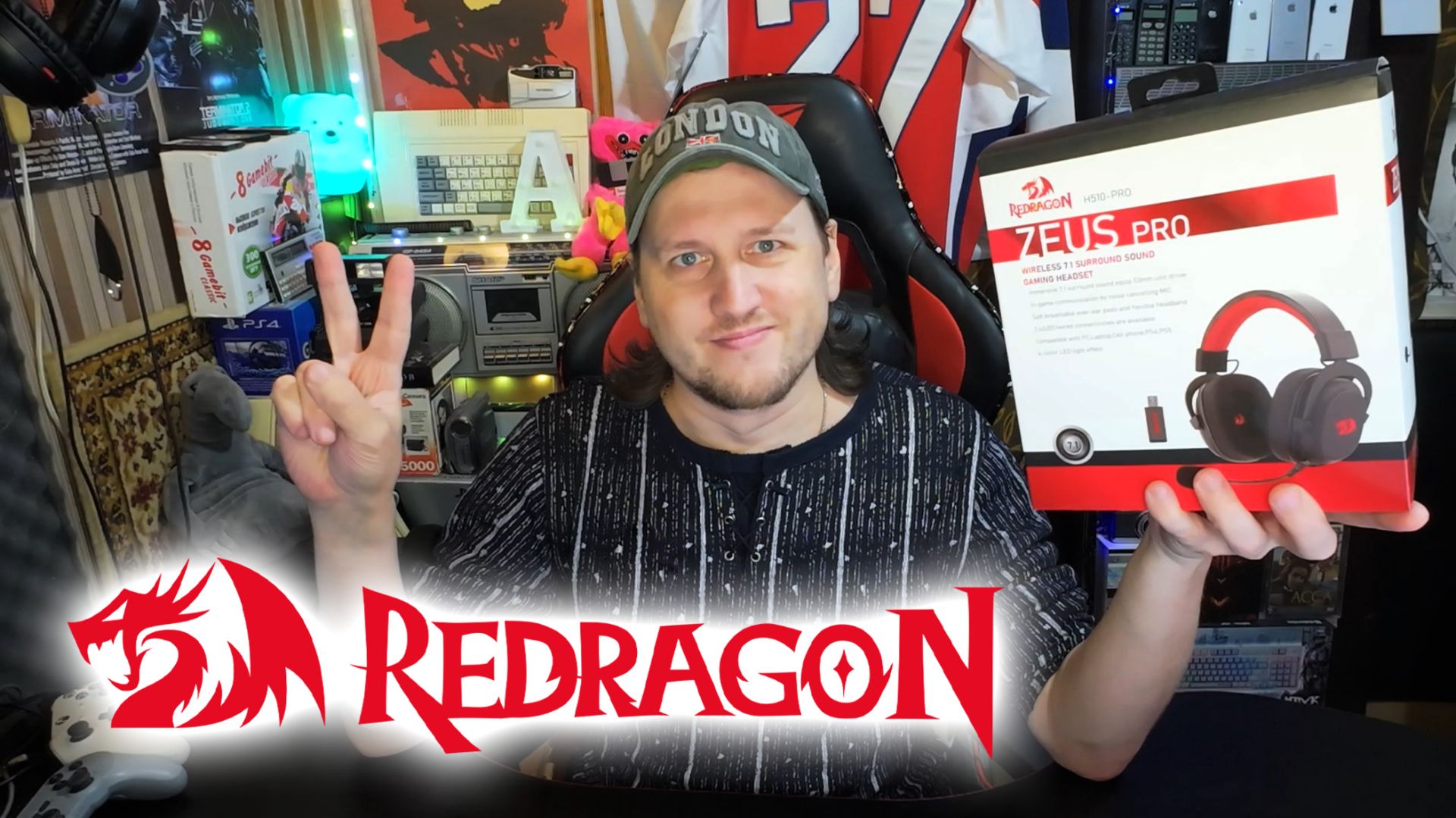 Гарнитура Redragon Zeus PRO - то, что надо для настоящих пацанов!