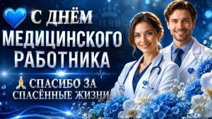 Открытка С Днём Медицинского Работника 💙