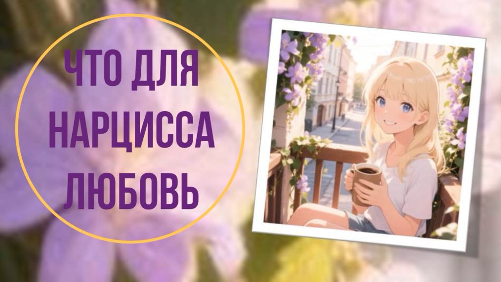 Что для нарцисса любовь