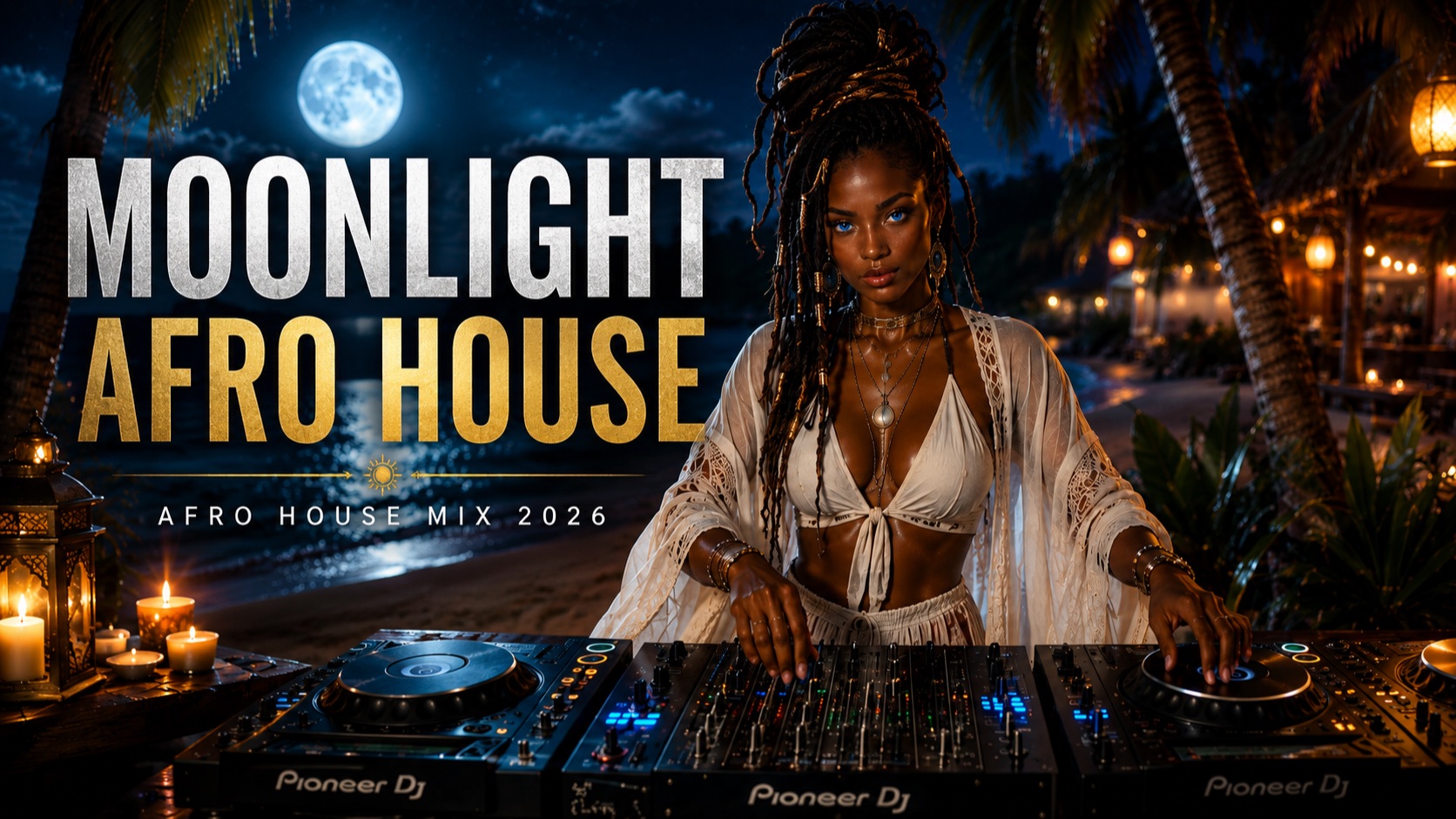 Moonlight Afro House | Ночной Афро Хаус у Океана смотреть онлайн