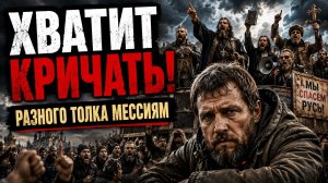 РАЗНОГО ТОЛКА МЕССИЯМ | Песня о пустых лозунгах и настоящем деле