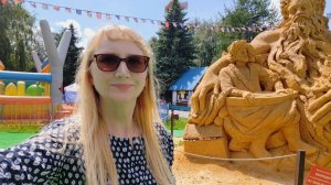 Песочные скульптуры в Челябинске
