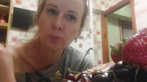 Мукбанг черешня и клубника по 850 и 1250