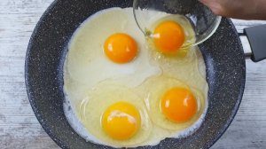 Просто накройте яйца ЛАВАШОМ! Вкусный рецепт за 10 минут! За уши не оттащишь как вкусно!