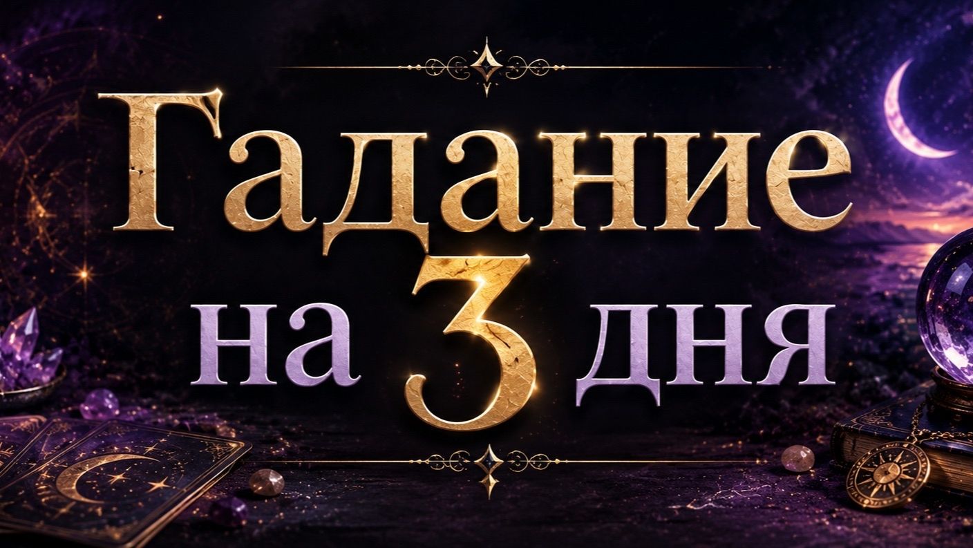 Что вас ждёт в ближайшие 3 дня? Гадание пасьянс Tarot Reading