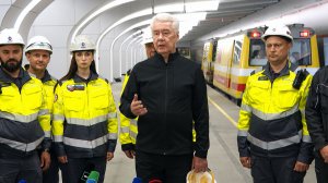 Собянин запустил движение по новой Рублево-Архангельской линии метро