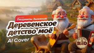 Людмила Зыкина — Деревенское детство моё (Новое звучание) | ЭхоПрошлоВО!