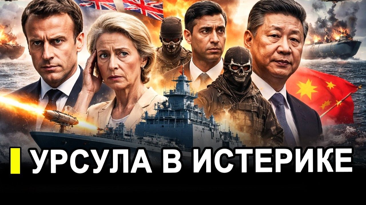 Вот это поворот.. Урсула в ПАНИКЕ.. Сделка не спасёт ЕС.. Европа решила надавить на Китай смотреть онлайн