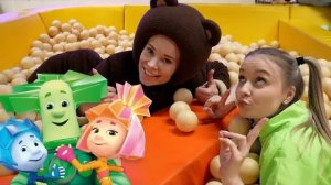 Чебурашка в беде - Дядя Фёдор и Медведь спешат на помощь