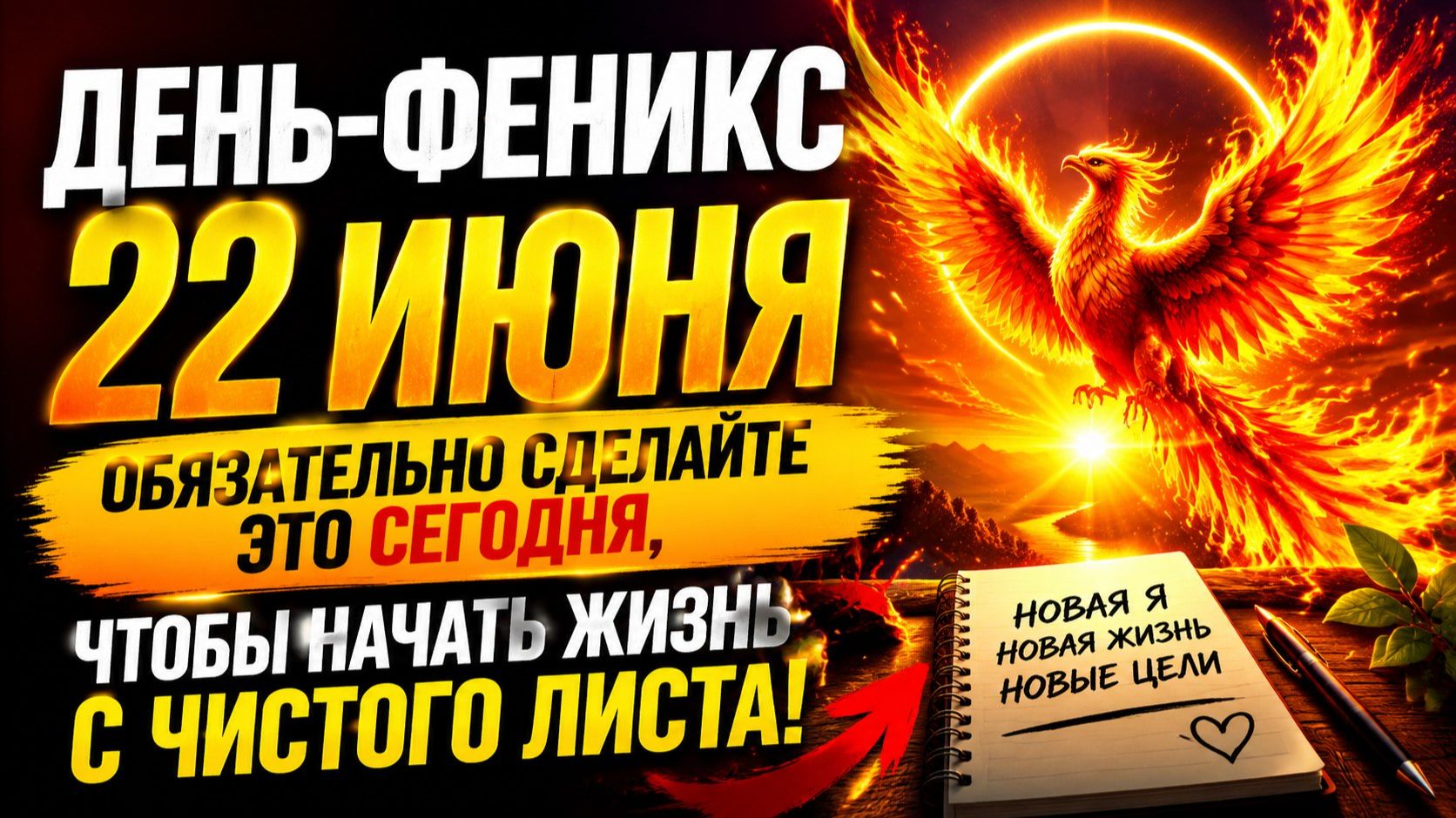День-Феникс 22 июня. Сделайте, чтобы начать с чистого листа. смотреть онлайн