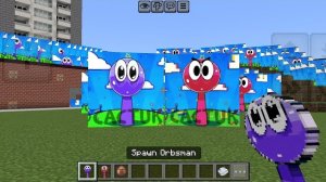 В Minecraft PE добавлен Спрунки О'Коннор из Удивительного цифрового цирка