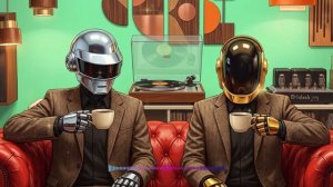 🤖 Daft Punk Analog Retro Lounge Soul Funk Groove ｜ Chill Disco, Synthwave, Neo soul Playlist