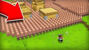Я СЛУЧАЙНО КЛОНИРОВАЛ ЖИТЕЛЯ 1000 РАЗ В МАЙНКРАФТ Компот Minecraft