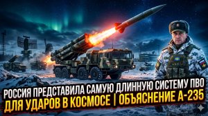 🛸 Космос под прицелом: Россия показала самую длинную ПВО, способную бить по спутникам