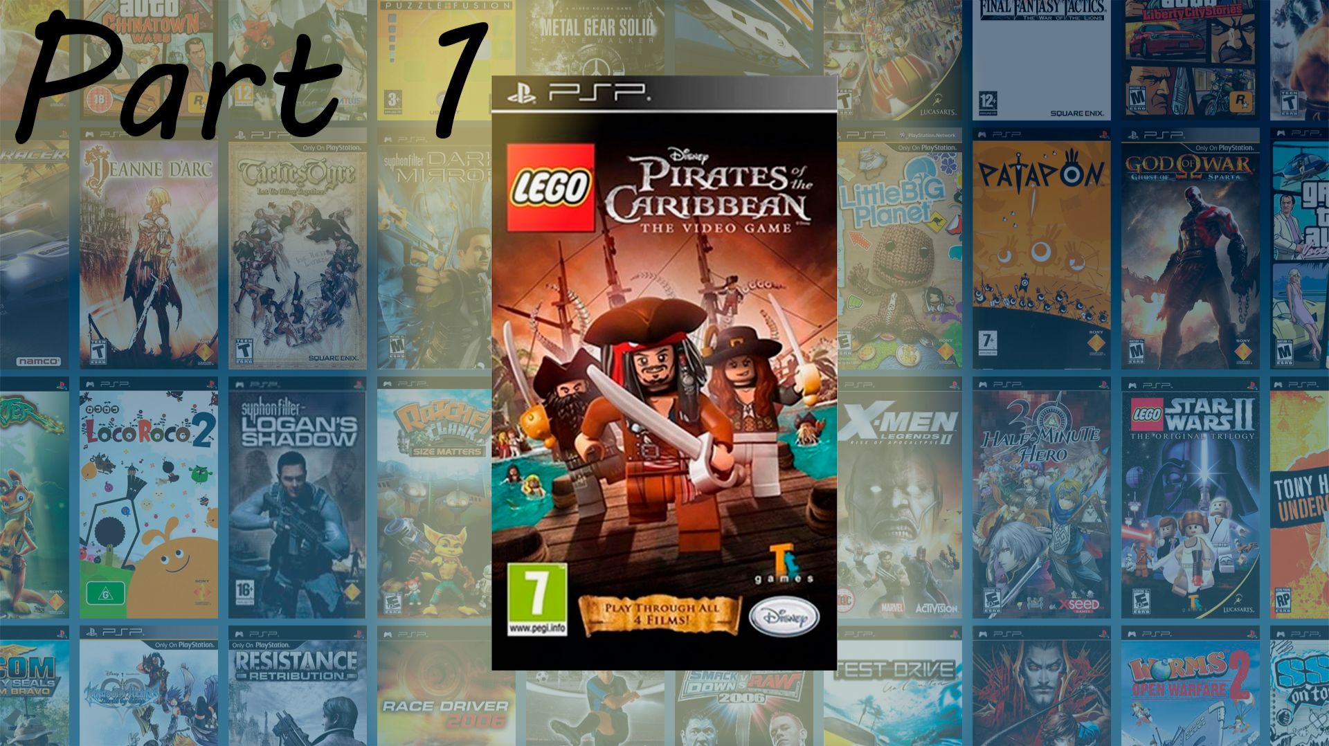 LEGO Pirates of the Caribbean (PAL) | PSP (Part 1) смотреть онлайн