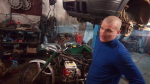 Замена масла двигаля и смазка втулки муфты сцепления