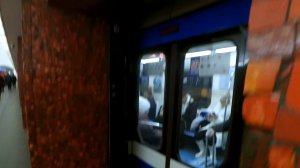 Метропоезд НеВа от А. Невского к Маяковской СПб 13-*: вагон 81-557.1 «НеВа», 57025 - 3 л. (01.01.23)