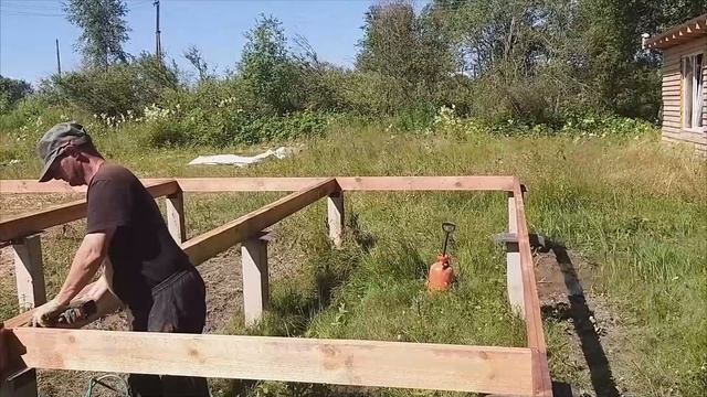 Measuring Long Timber ALONE: Solo Cabin Builder’s Secret Hack (Cabin Cuts #33) смотреть онлайн