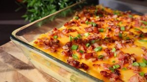 Как приготовить запеканку из картофельного пюре с начинкой (легкую и сырную) / At a delicious_table